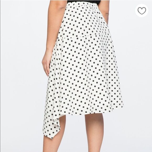 ELOQUII Asymmetric Skirt sz 16 NWT - Picture 2 of 5